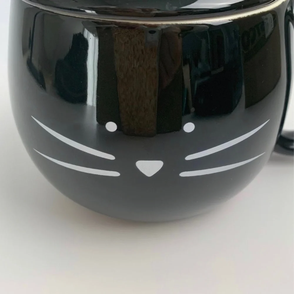 Ceramic Cat Coffee Phone Mug Holder - Picture 9 of 11